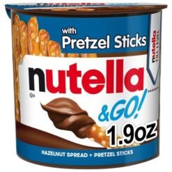 Nutella Go Hazelnut Spread And Pretzel Sticks - 1.9oz