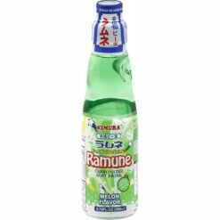 Kimura Ramune Soft Drink Melon - 6.76oz