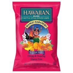 Hawaiian Brand Kettle Chips Mango Habanero - 7.5oz