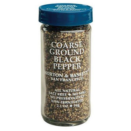 Morton & Bassett Coarse Ground Black Pepper - 1.8oz