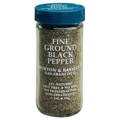 Morton & Bassett Fine Ground Black Pepper - 1.8oz
