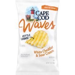 Cape Cod Waves White Cheddar Chips - 7oz