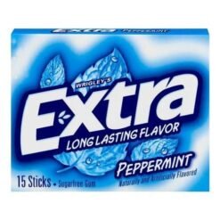Wrigley's Extra Peppermint Gum - 15pc