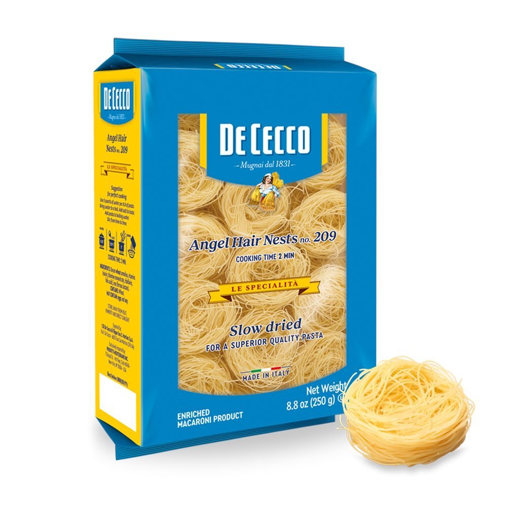 De Cecco Angel Hair Nests - 8.8oz