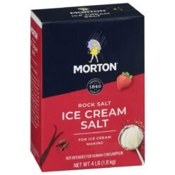 Morton Rock Salt Ice Cream Salt - 4lb