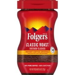 Folgers Instant Coffee - 8 Oz