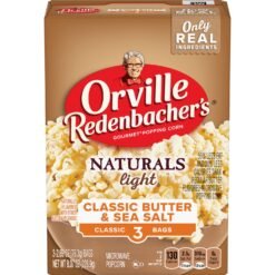 Orville Redenbacher's Naturals Butter 3Pk -8.07 Oz
