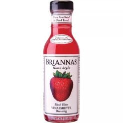 Briannas Blush Wine Vinegar Dressing - 12Oz