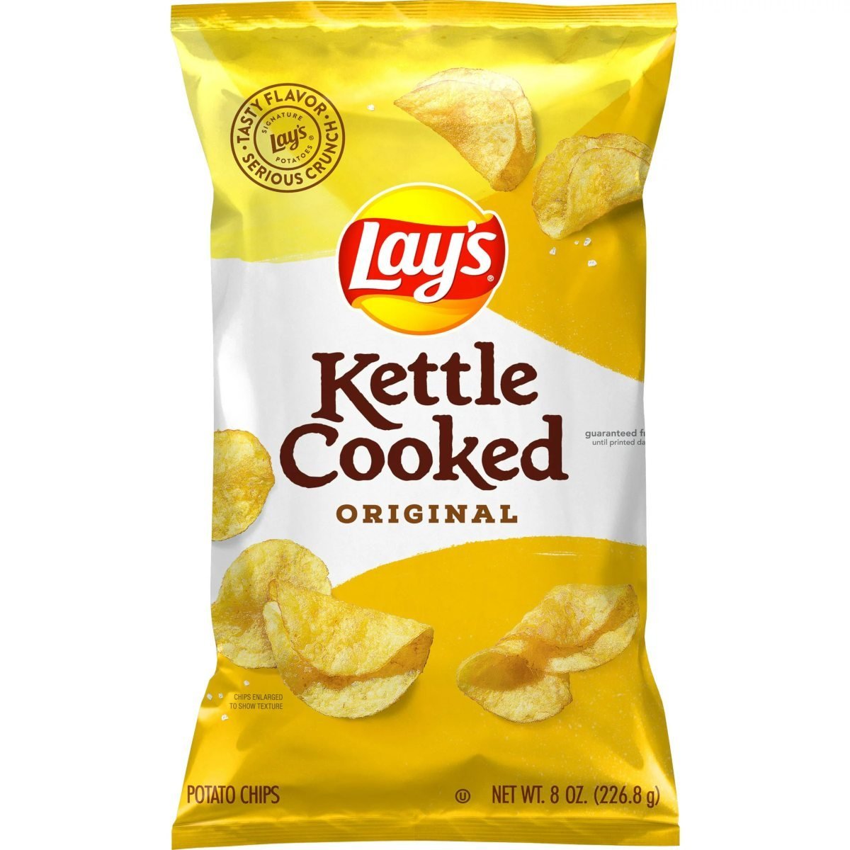 Lays Kettle Cooked Original - 8oz