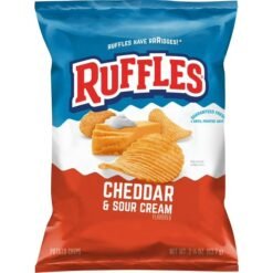 Ruffles Cheddar & Sour Cream - 2.25oz