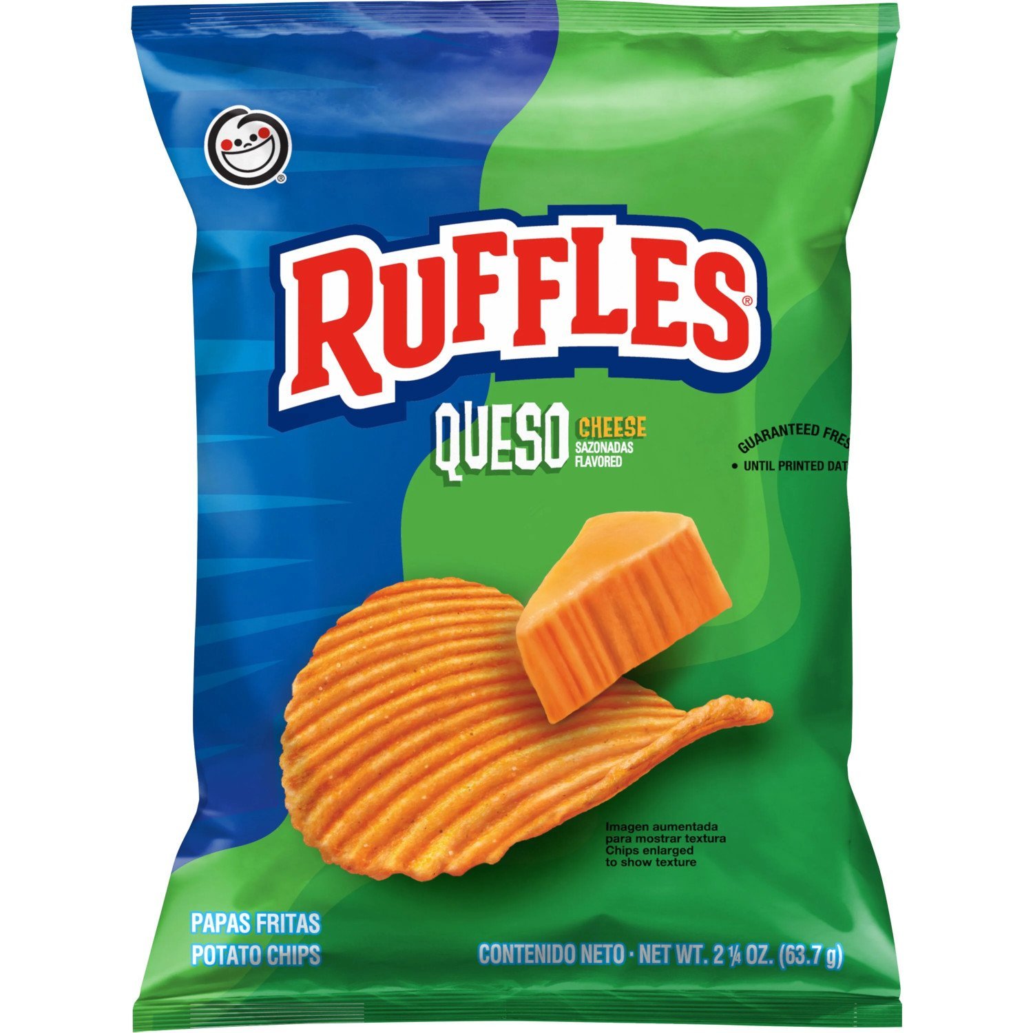 Ruffles Queso Cheese - 2.25oz