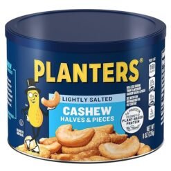 Planters Cashew Halves/Pieces Lightly Salted -8 Oz