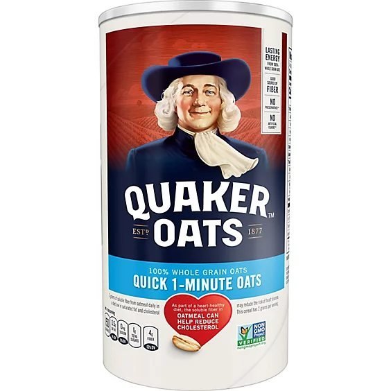 Quaker Quick Oats -18 OZ
