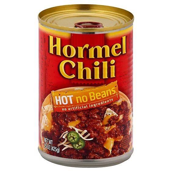 Hormel Chili No/Beans Hot -15 Oz