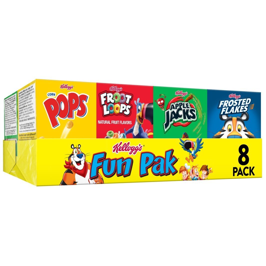 Kellogg Cereal Fun Pack - 8.56oz