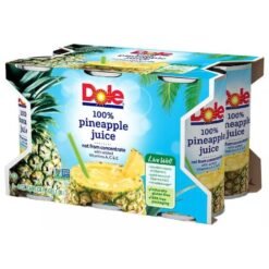 Dole Pineapple Juice Six Packs -36 FZ
