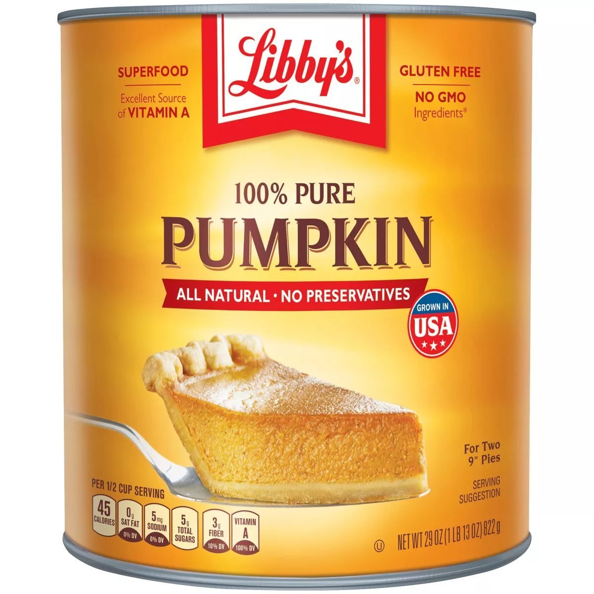 Libbys Pumpkin Pure -29 Oz