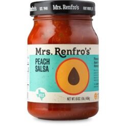 Mrs Renfros Peach Salsa - 16Oz