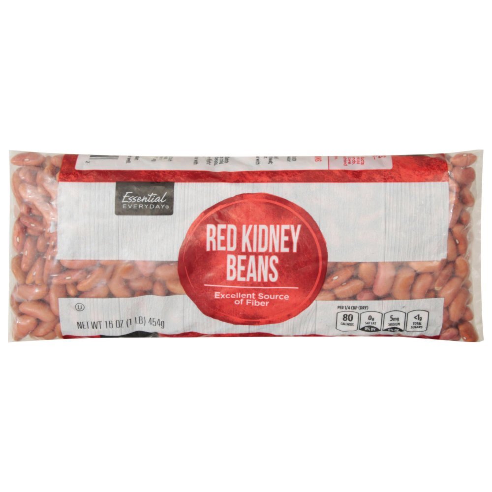 Essential Everyday Dry Red Kidney Beans - 16oz