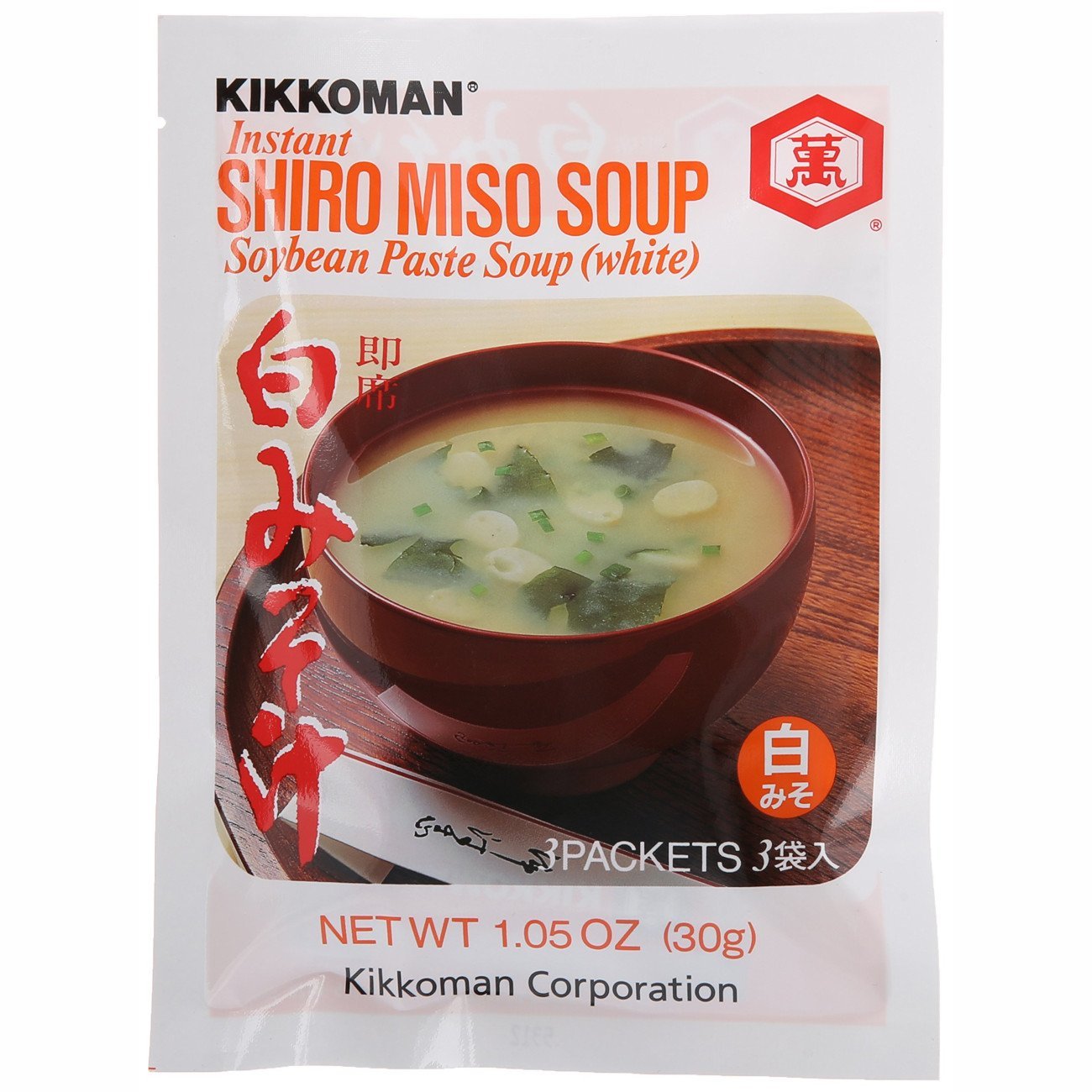 Kikkoman Instant Shiro Miso Soup - 1.05oz