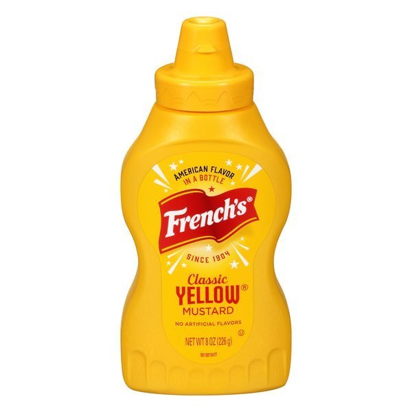 Frenchs Sqz Yellow Mustard - 8oz