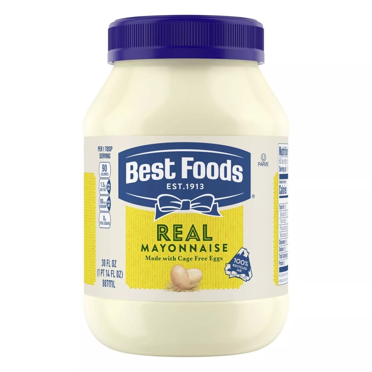 Best Food Real Mayo Plastic -30 Fz