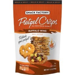 Snack Factory Pretzel Crisps Buffalo Wing - 7.2oz