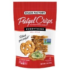 Snack Factory Pretzel Crisps Everything - 7.2oz