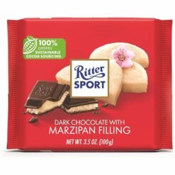 Ritter Sport Dark Chocolate Marzipan 3.5oz.