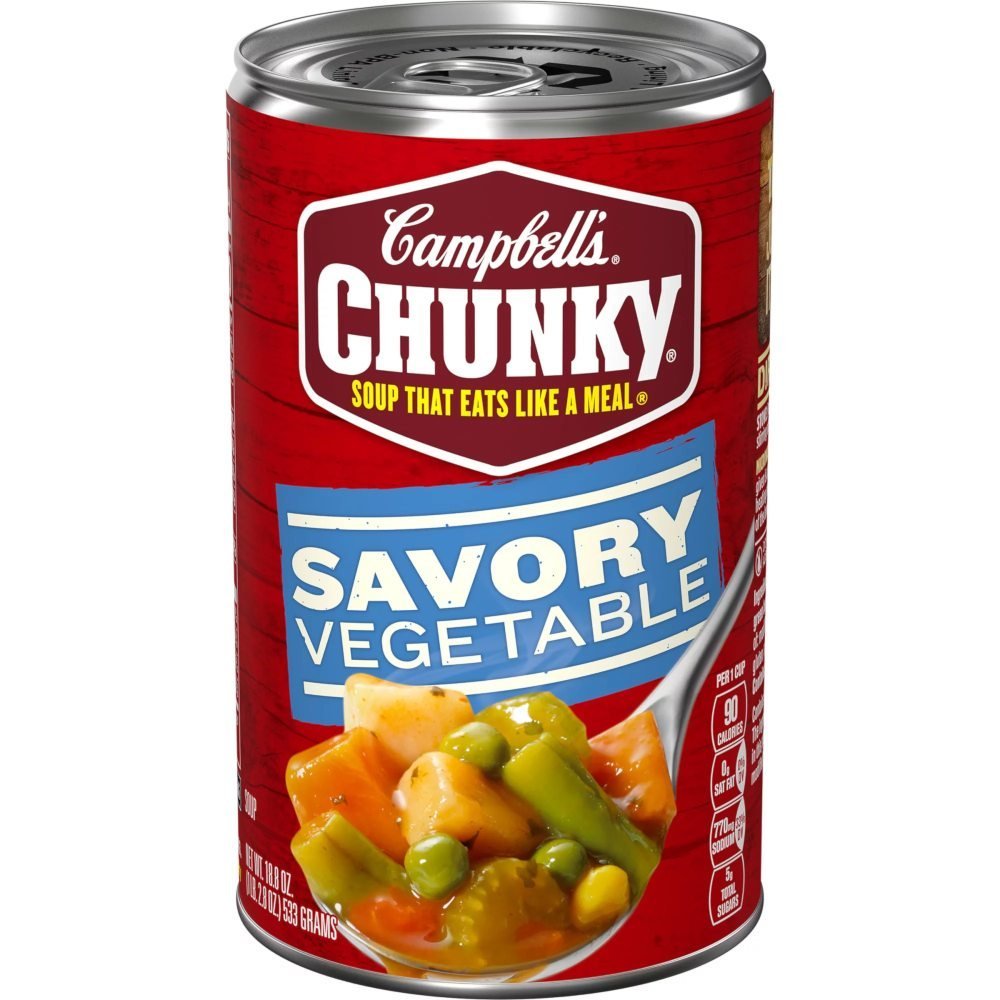 Campbells Chunky Vegetable Soup - 18.8 Oz