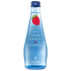 Clearly Canadian Sparkling Summer Strawberry - 11oz