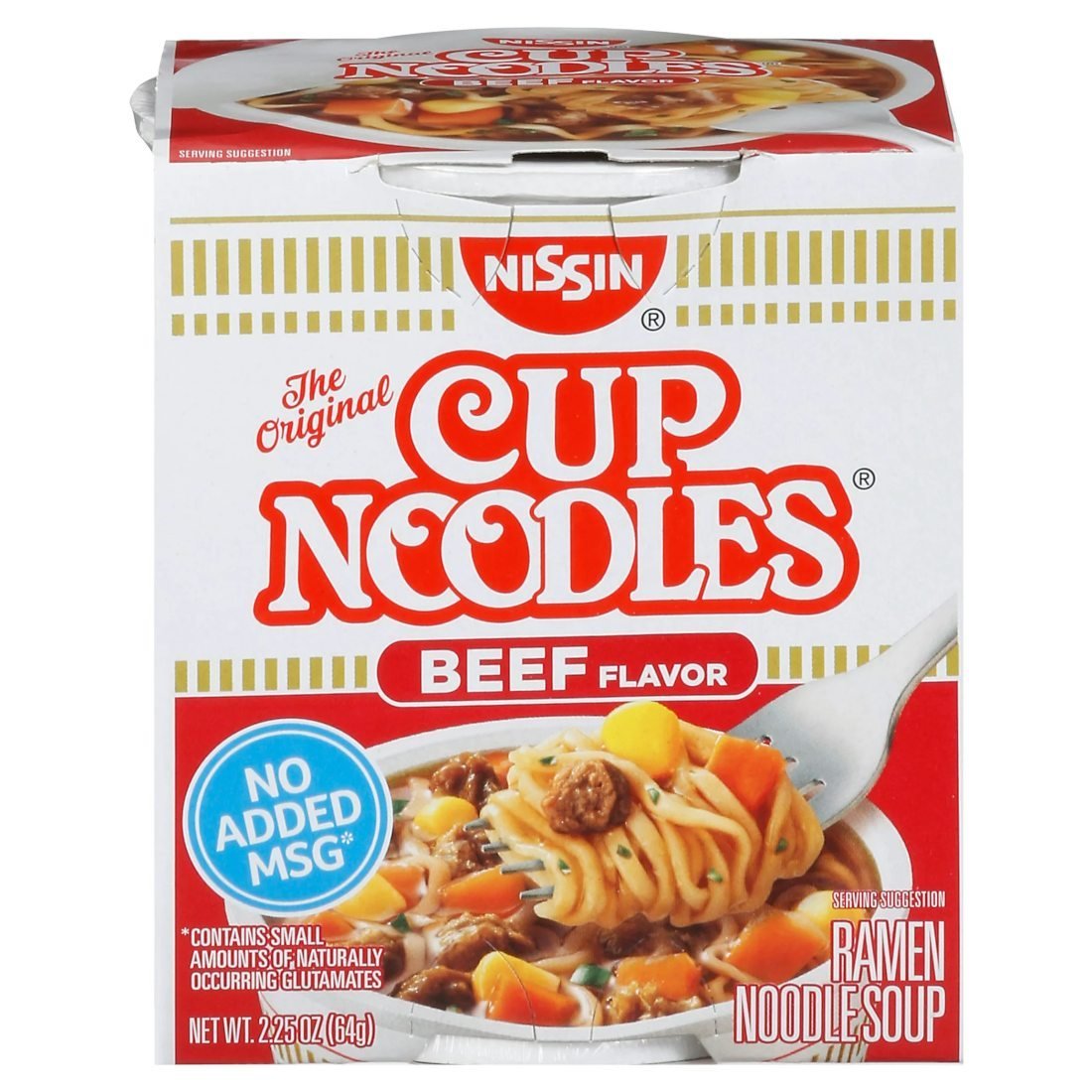 Nissin Cup O Noodles Beef Soup - 2.25 Oz
