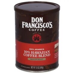 Don Francisco Café Hawaiian Blend Coffee - 12Oz