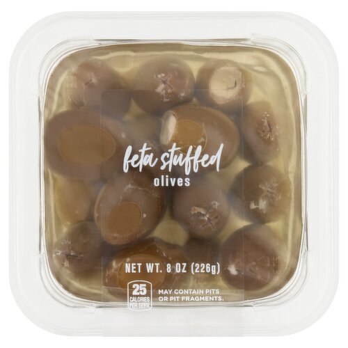 Delallo Feta Stuffed Olives - 8oz
