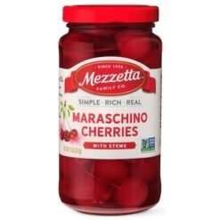 Mezzetta Maraschino Cherries With Stems -11 Oz