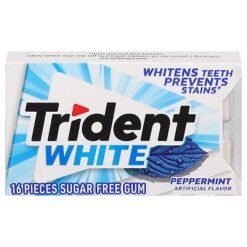 Trident White Peppermint SF Gum 16 Pieces