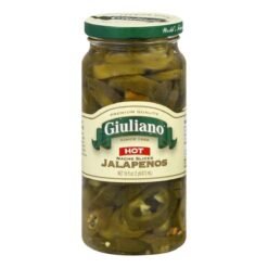 Giulianos Hot Nacho Sliced Jalapenos - 16oz