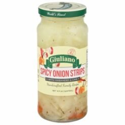 Giuliano Spicy Onion Strips W/Habanero - 16oz