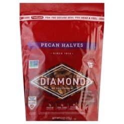 Diamond Pecan Halves -6 Oz