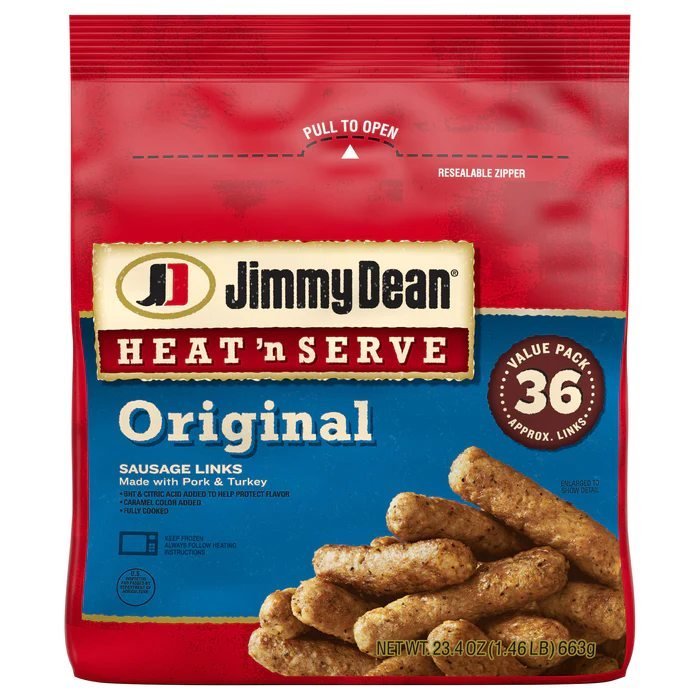 Jimmy Dean Original Sausage Links - 23.4oz