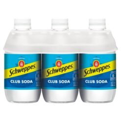 Schweppes Club Soda 6-Pack, 10oz.
