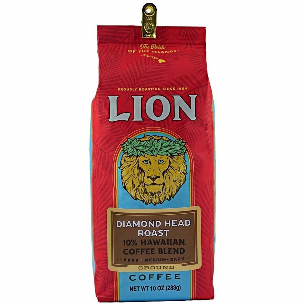 Lion Diamond Head Roast Coffee - 10oz