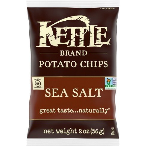Kettle Chips Small Bag Sea Salt - 2oz