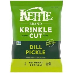 Kettle Chips Small Bag Krinkle Cut Dill Pickle - 2oz