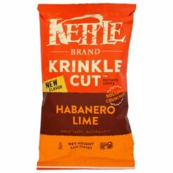 Kettle Brand Krinkle Cut Habanero Lime - 5oz