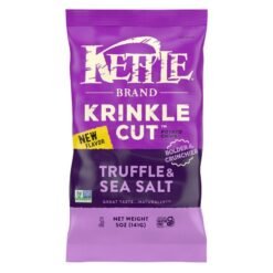 Kettle Chips Brand Krinkle Truffle & Sea Salt - 5oz