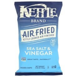 Kettle Brand Chips Air Fried Sea Salt & Vinegar - 4.25oz