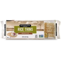 Sesmark Brown Rice Thins -3.5Oz