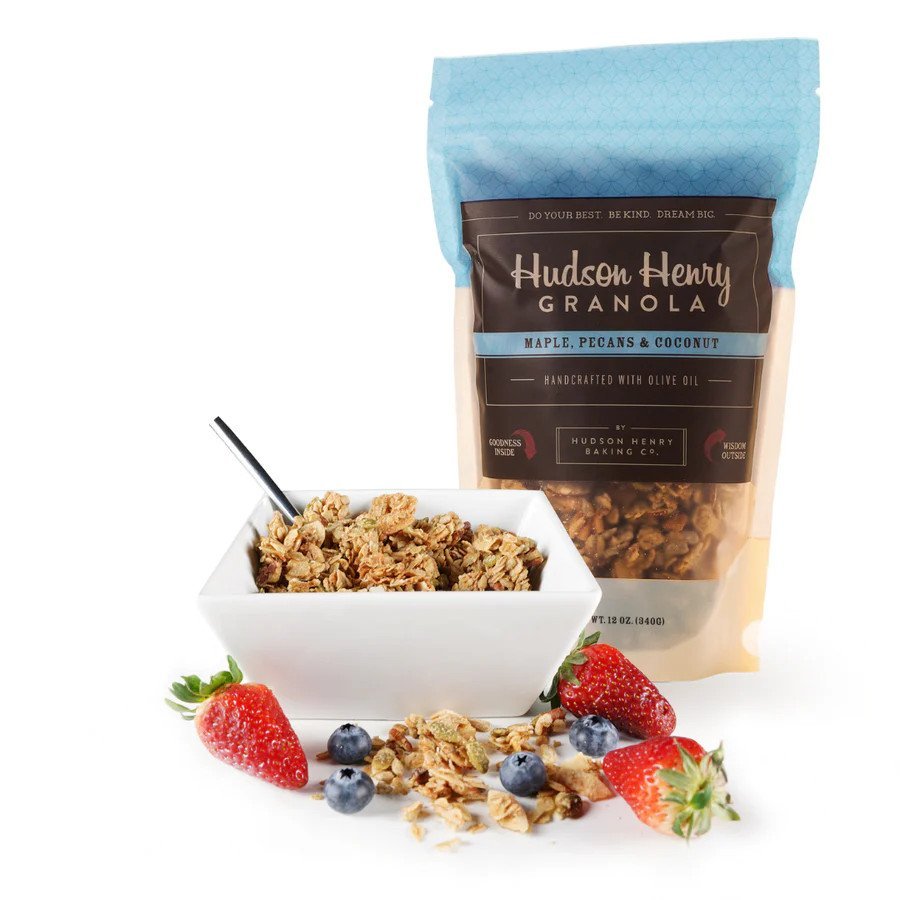 Hudson Henry Maple Pecans & Coconut Granola - 12oz