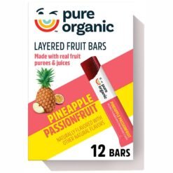 Pure Organic Layered Fruit Bars Pineapple Passionfruit - 6.2oz